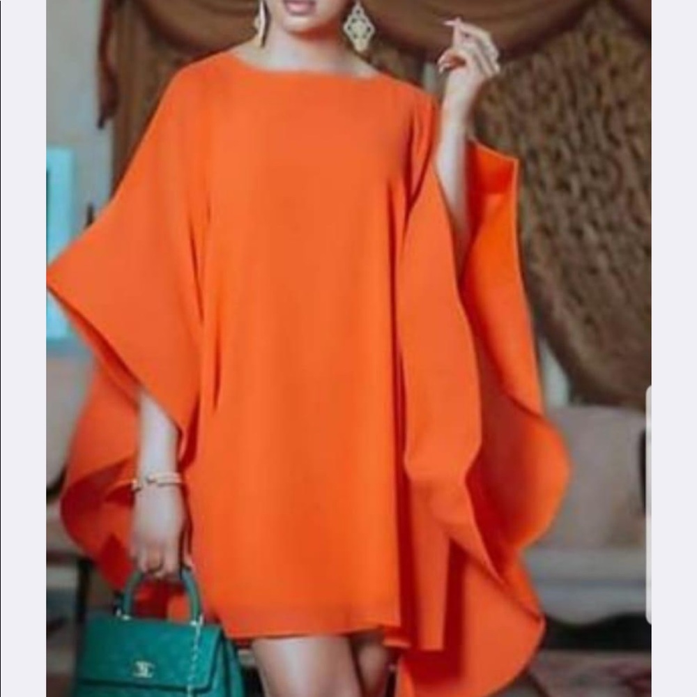 Orange/Red Dress
